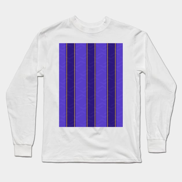 Coventry Retro 1996 Away Purple Stripes Long Sleeve T-Shirt by Culture-Factory